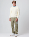 GOLANT RIBBED CREW ECRU