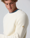 GOLANT RIBBED CREW ECRU