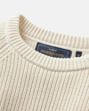 GOLANT RIBBED CREW ECRU