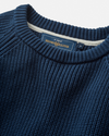 GOLANT RIBBED CREW NAVY