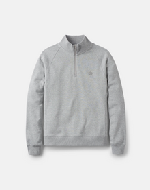  KINSALE 1/4 ZIP GREY MELANGE