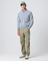 KINSALE 1/4 ZIP GREY MELANGE
