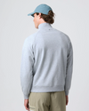 KINSALE 1/4 ZIP GREY MELANGE