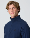 KINSALE 1/4 ZIP NAVY