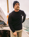 TEDDINGTON CREW KNIT NAVY