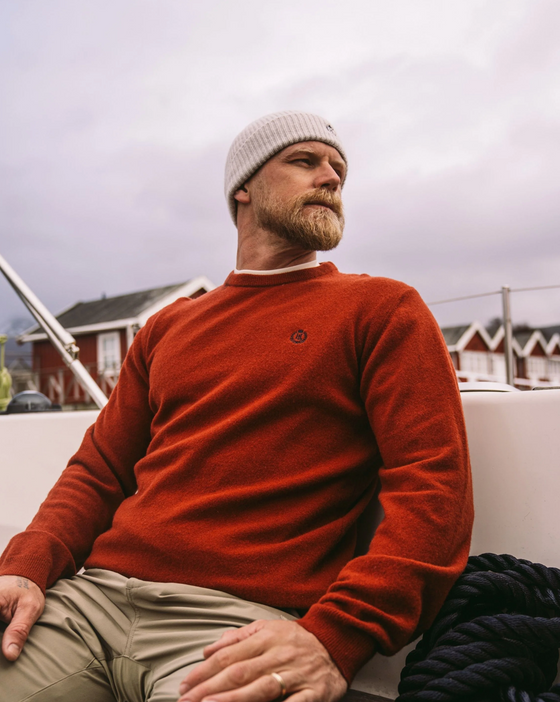 TEDDINGTON CREW KNIT FREO RED