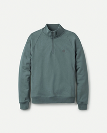  KINSALE 1/4 ZIP SEA SPRAY BLUE