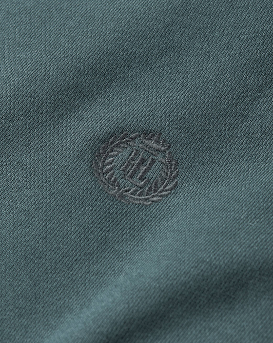 KINSALE 1/4 ZIP SEA SPRAY BLUE