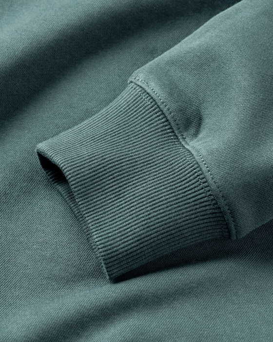 KINSALE 1/4 ZIP SEA SPRAY BLUE