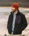 CRASTER FLEECE JACKET NAVY