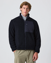 CRASTER FLEECE JACKET NAVY