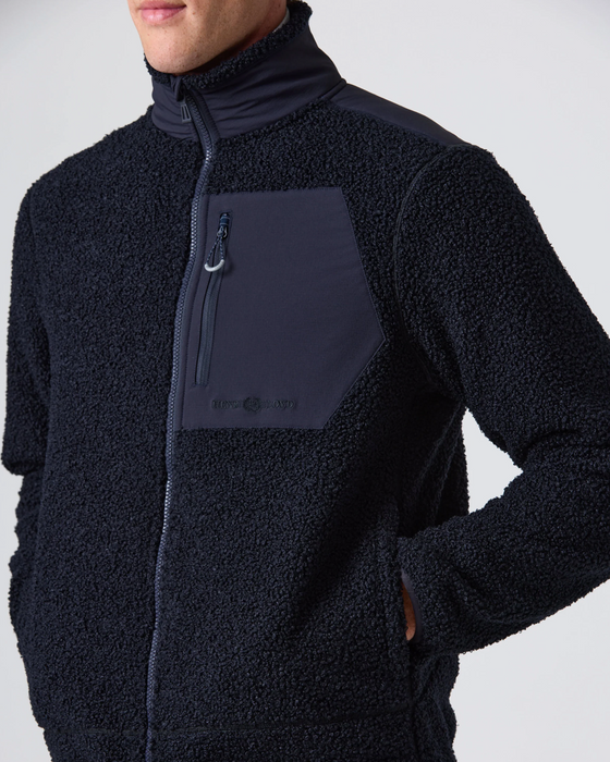 CRASTER FLEECE JACKET NAVY