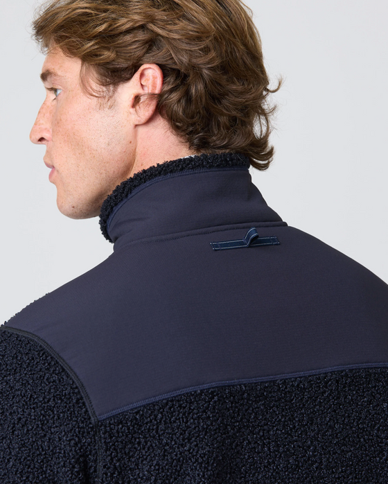 CRASTER FLEECE JACKET NAVY