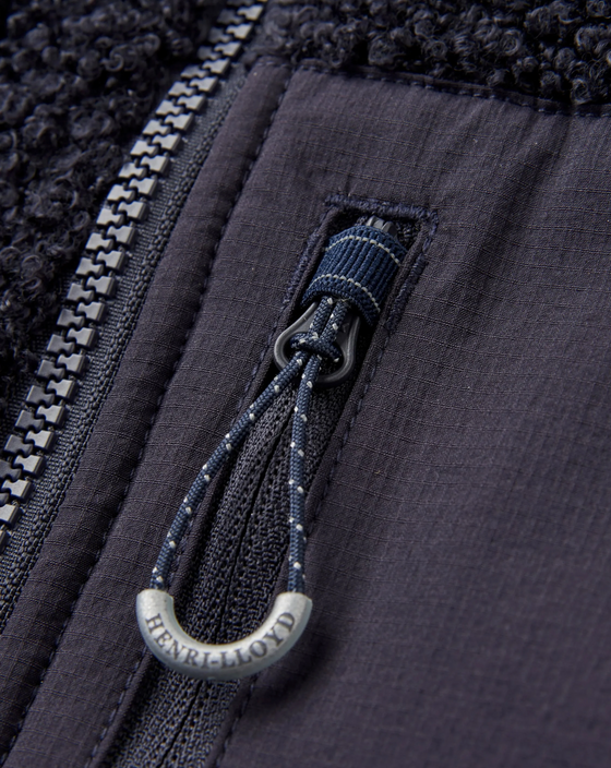 CRASTER FLEECE JACKET NAVY