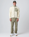 CRASTER FLEECE JACKET OFF WHITE / KELP