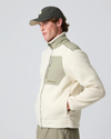 CRASTER FLEECE JACKET OFF WHITE / KELP