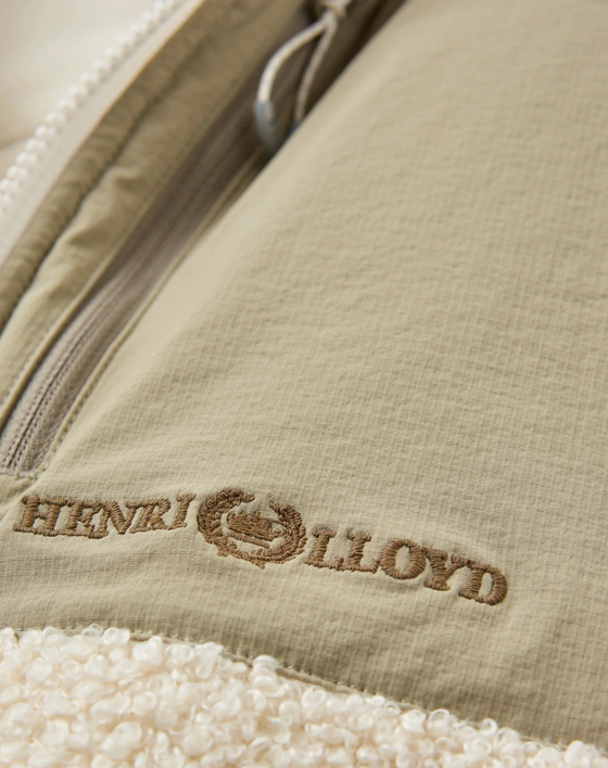 CRASTER FLEECE JACKET OFF WHITE / KELP
