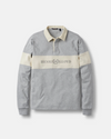VOYAGER RUGBY SHIRT GREY / OFF WHITE
