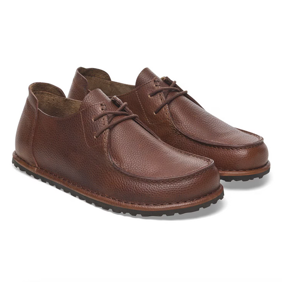 UTTI LACE SHOE NATURAL LEATHER ROAST