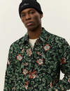 JAIDEN FLOWER JACQUARD JACKET BLACK MULTI