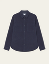 LENNON BOUCLE OVERSHIRT DARK NAVY