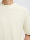 KASPER RLX CREW T-SHIRT EGRET