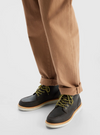 TEO LEATHER MOC-TOE BOOT DEMITASSE