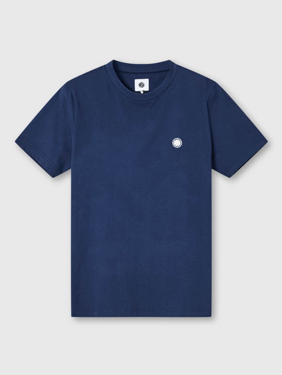 MITCHELL CHEST LOGO T-SHIRT NAVY