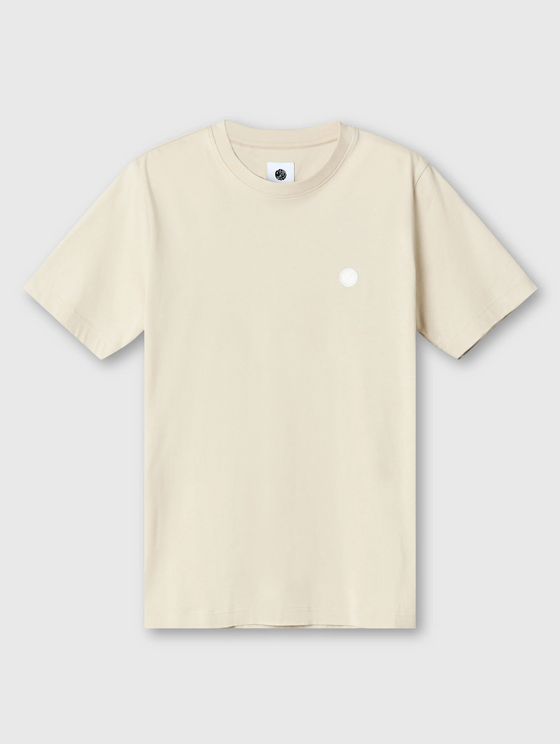 MITCHELL CHEST LOGO T-SHIRT GREY STONE