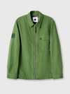 FELTHAM ZIP THROUGH OVERSHIRT KHAKI