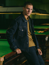 PARTHIAN STRETCH DENIM JACKET INDIGO