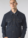 PARTHIAN STRETCH DENIM JACKET INDIGO