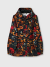 PRESTLEIGH FLORAL HOODED JACKET MULTI BLACK