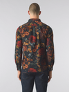 PRESTLEIGH LS FLORAL SHIRT MULTI BLACK