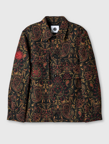  PARTHIAN JACQUARD OVERSHIRT MULTI BLACK