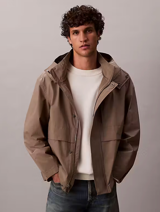 SHORT PARKA TAUPE TONE (GPF)