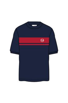  MASTER STRIPE T-SHIRT MARITIME / ADRENALINE (226)