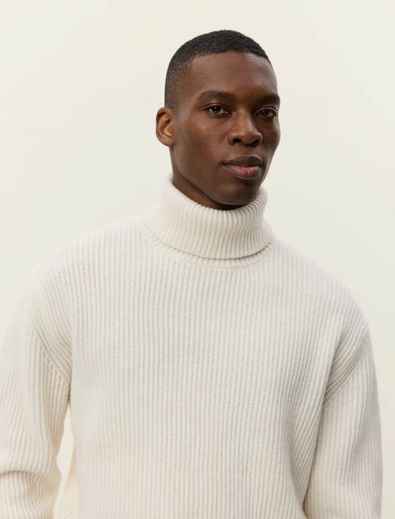 EDDIE MERINO ROLLNECK IVORY