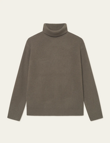  EDDIE MERINO ROLLNECK TEAK
