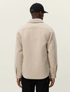 LENNON BOUCLE OVERSHIRT IVORY