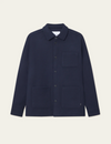 JASON WOOL OVERSHIRT NAVY