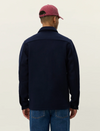 JASON WOOL OVERSHIRT NAVY