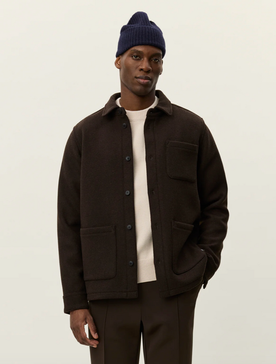 JASON WOOL OVERSHIRT DELICIOSO