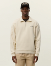CREW 1/2 ZIP SWEAT IVORY