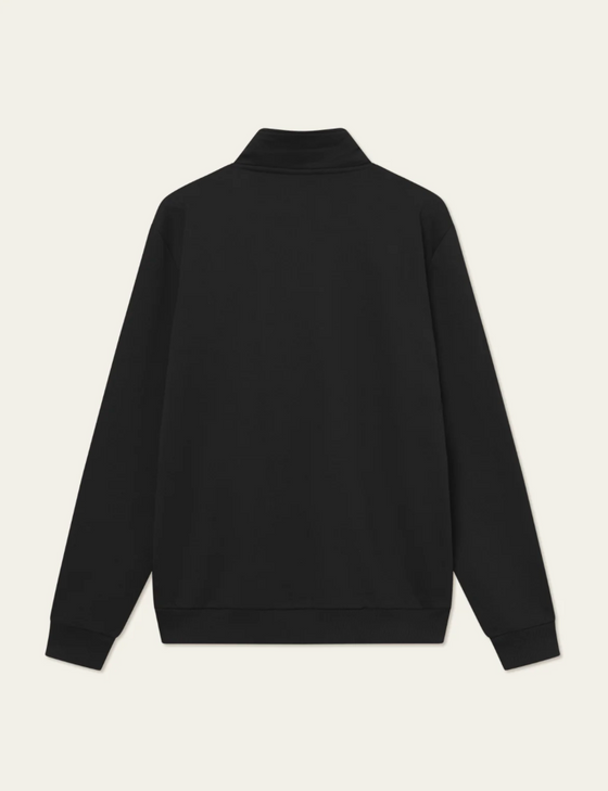 CREW 1/2 ZIP SWEATBLACK