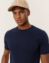 NORREGAARD T-SHIRT TONAL NAVY