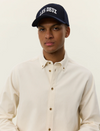 KONRAD PINWALE CORD SHIRT IVORY