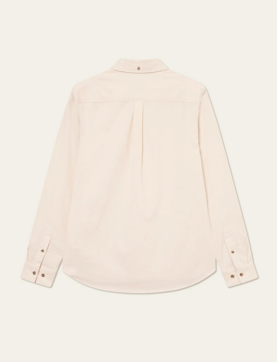 KONRAD PINWALE CORD SHIRT IVORY
