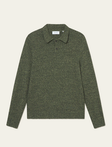  BILLY MOULINE KNIT POLO WOODBINE (536)