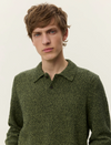 BILLY MOULINE KNIT POLO WOODBINE (536)